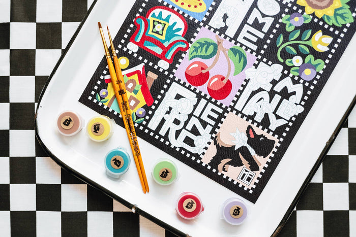 Mary's Quilt Mary Engelbreit Paint-by-Number Kit