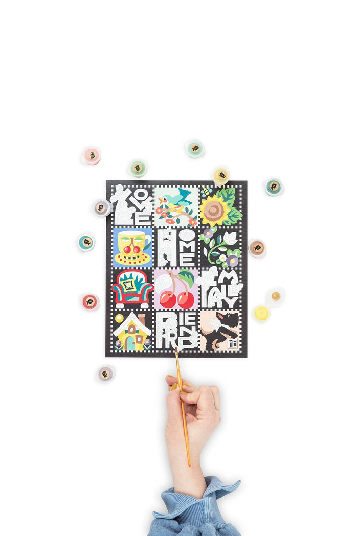 Mary's Quilt Mary Engelbreit Paint-by-Number Kit