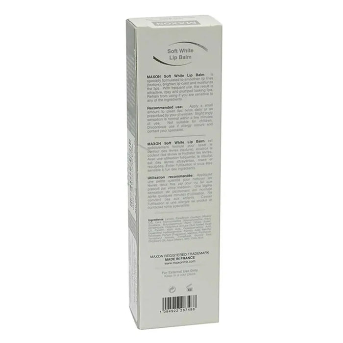 Maxon Soft White Lip Balm 20 mL Maxon