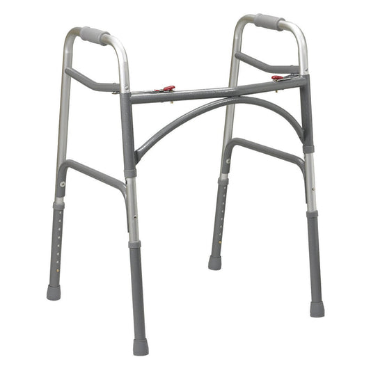 McKesson Bariatric Folding Walker, Silver - 146-10220-2 - LL Medico