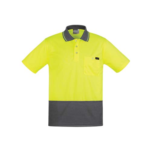 Mens Comfort Back Short Sleeve Polo | ZH415