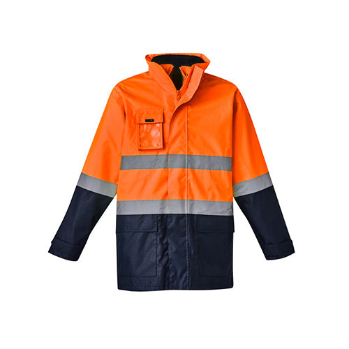 Mens Hi Vis Basic 4 in 1 Waterproof Jacket | ZJ220