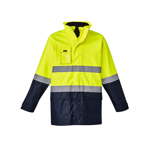 Mens Hi Vis Basic 4 in 1 Waterproof Jacket | ZJ220