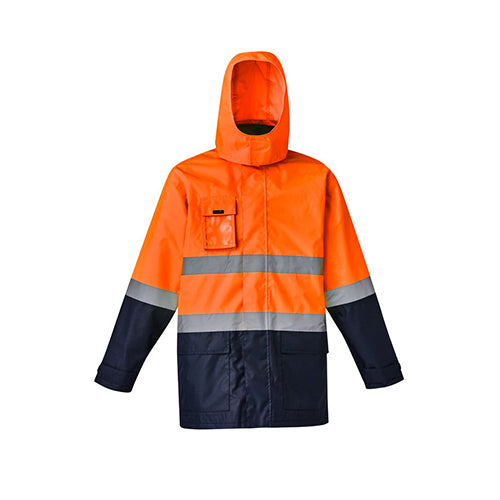 Mens Hi Vis Basic 4 in 1 Waterproof Jacket | ZJ220