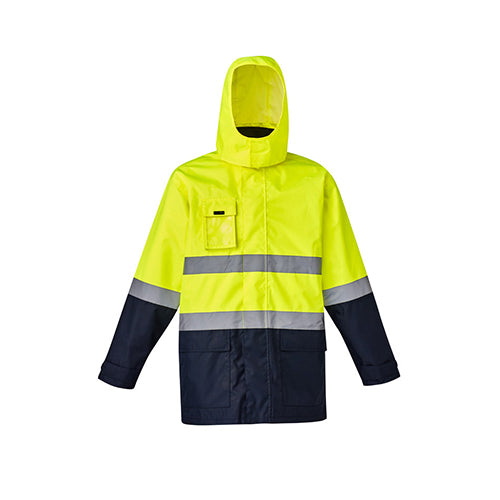 Mens Hi Vis Basic 4 in 1 Waterproof Jacket | ZJ220
