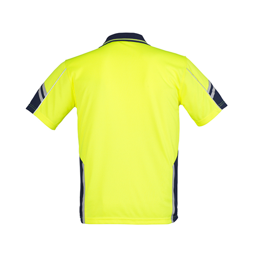 Mens Hi Vis Squad Short Sleeve Polo | ZH237