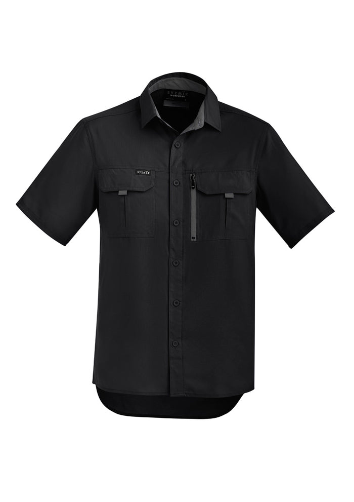 Mens Outdoor Short Sleeve Shirt | ZW465