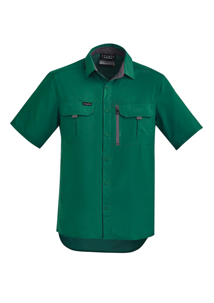 Mens Outdoor Short Sleeve Shirt | ZW465