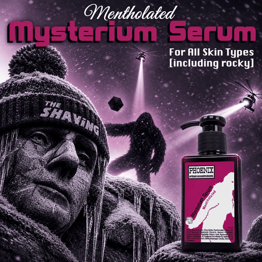 Mentholated Mysterium Serum | Advanced Fragrance & Alcohol Free Aftershave Balm | 100ml - Phoenix Artisan Accoutrements