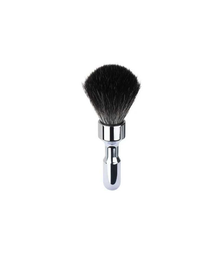 Merkur vegan synthetic hair shaving brush chrome handle
