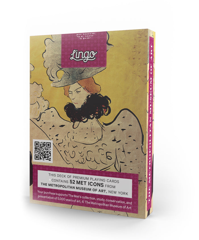 MET Icons Playing Cards - Lingo x The Metropolitan Museum of Art