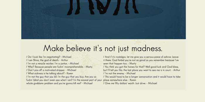 Michael Clayton Inspired Mid-Century Modern Print | 12"x18" or 18"x24" Print only