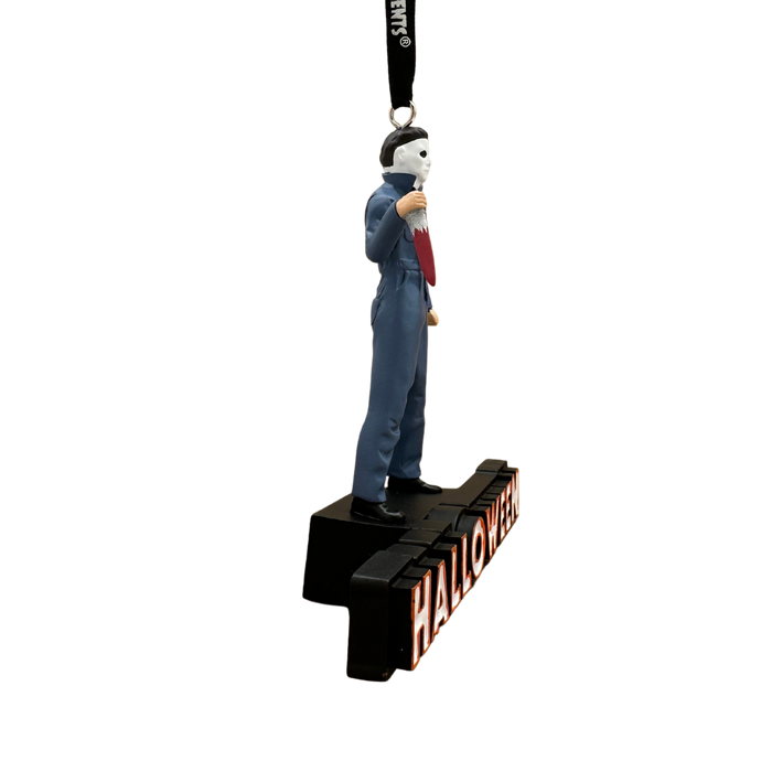 Michael Myers Ready To Attack Ornament - Halloween Movie Killer - Horror Icon Collectible -  - Holiday Ornaments