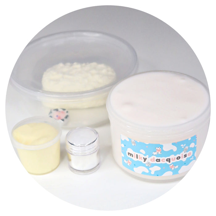 Milky Dacquoise DIY Slime Kit