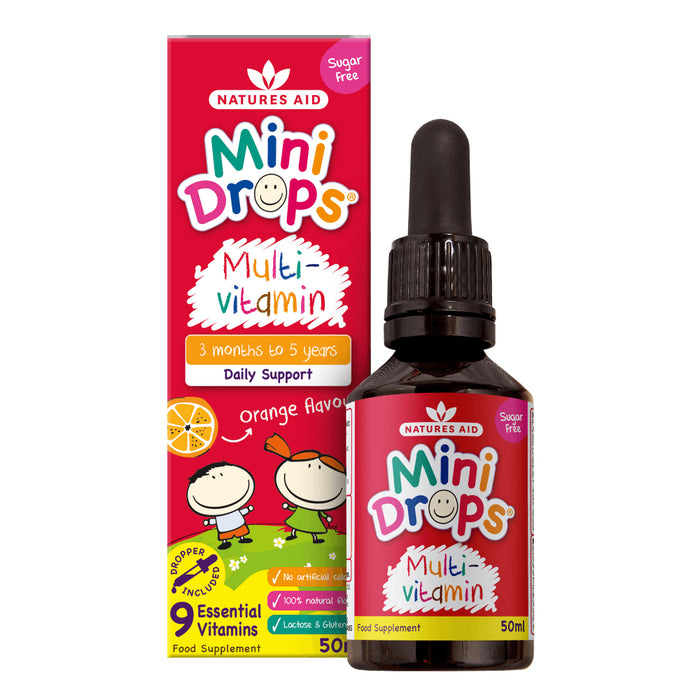 Natures Aid Multivitamin Drops for Infants & Children