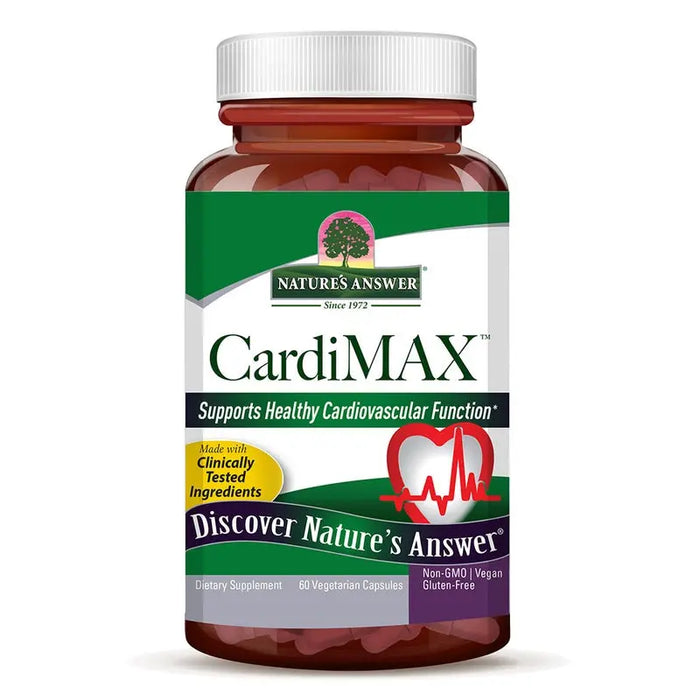 Nature's Answer Cardimax Vegetarian Capsules For Healthy Heart, Pack of 60's Nature's Answer