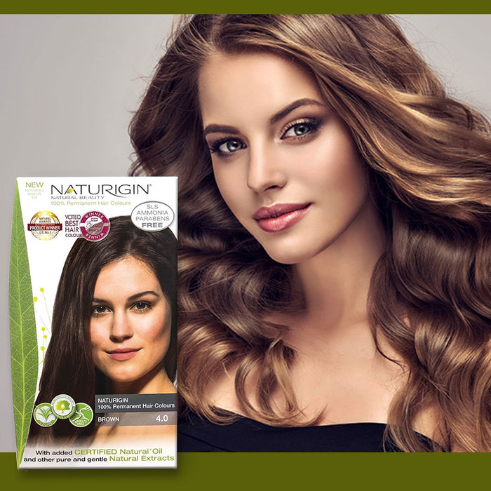 Naturigin Permanent Hair Colour Brown 115ml