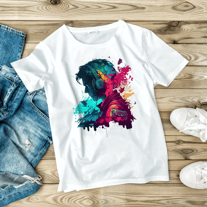 Neon Gamer Design - HeatPressNation