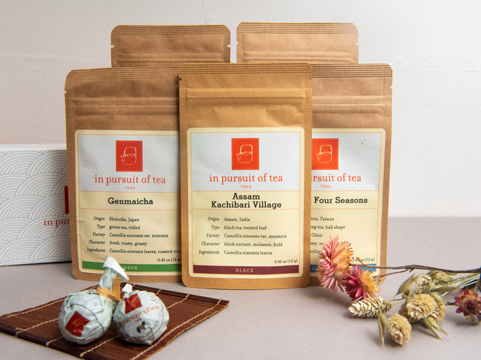 New tea tasting collection