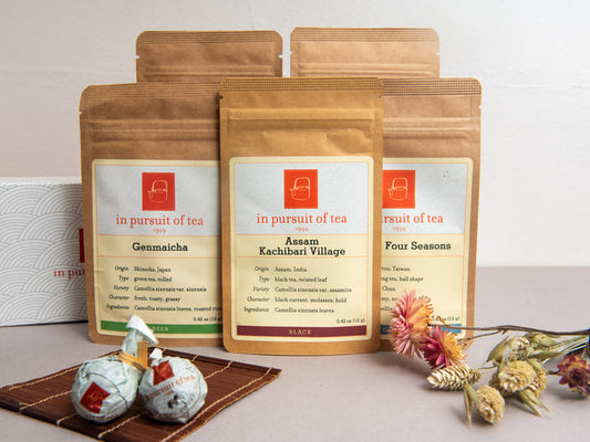 New tea tasting collection