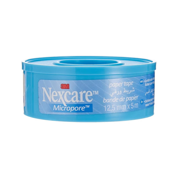 Nexcare Micropore Paper Tape 12.5mm x 5m - 18 Spools, Medical Tape & Bandages