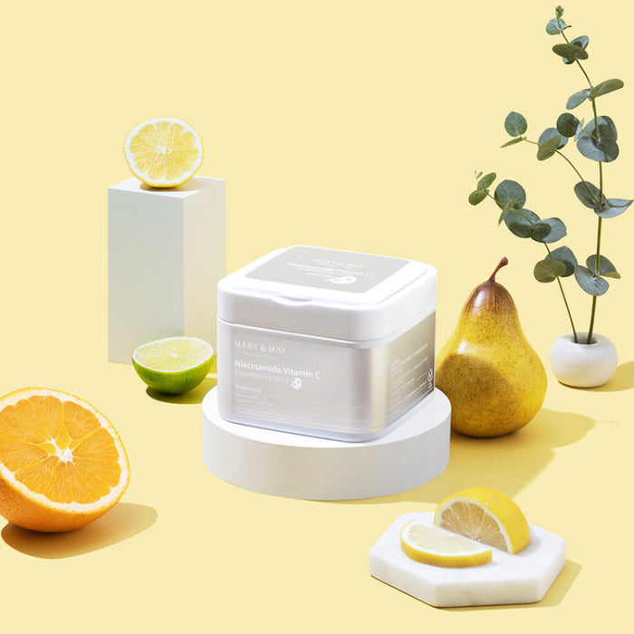 Niacinamide Vitamin C Brightening Mask - Korean-Skincare