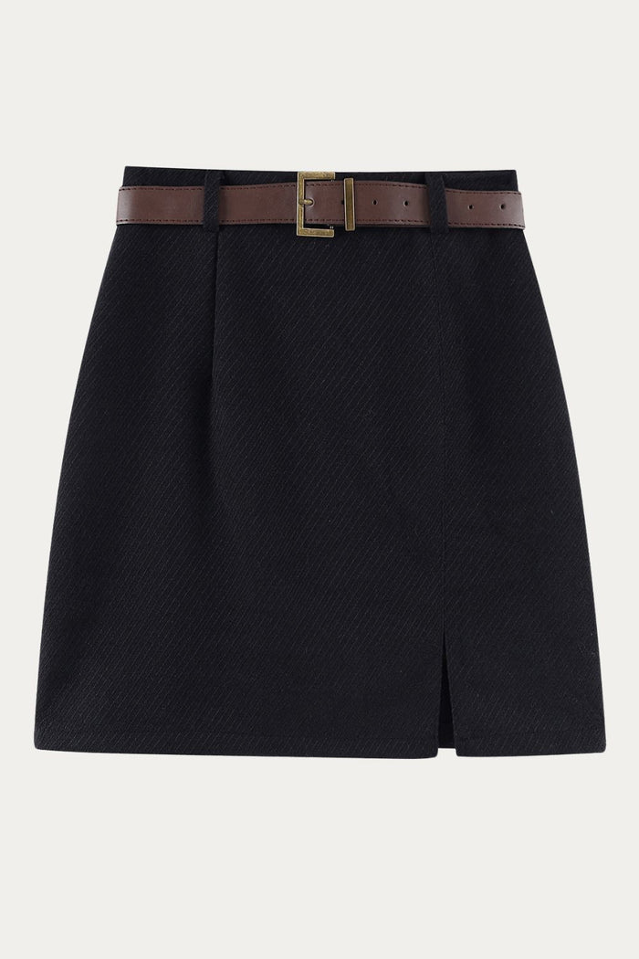 Odessa Short Wool Skirt