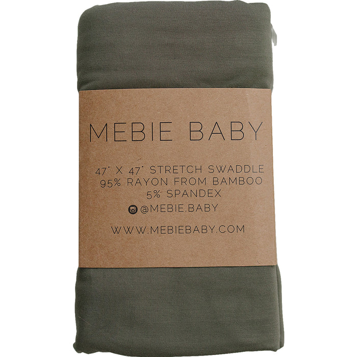 Olive Bamboo Stretch Swaddle