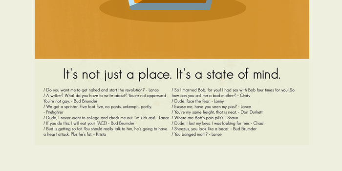 Orange County Inspired Mid-Century Modern Print | 12"x18" or 18"x24" Print only