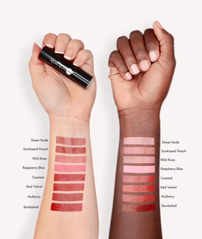 Organic Lipstick Taster Sample Kit| Titanium Dioxide + Mica Free Lipstick