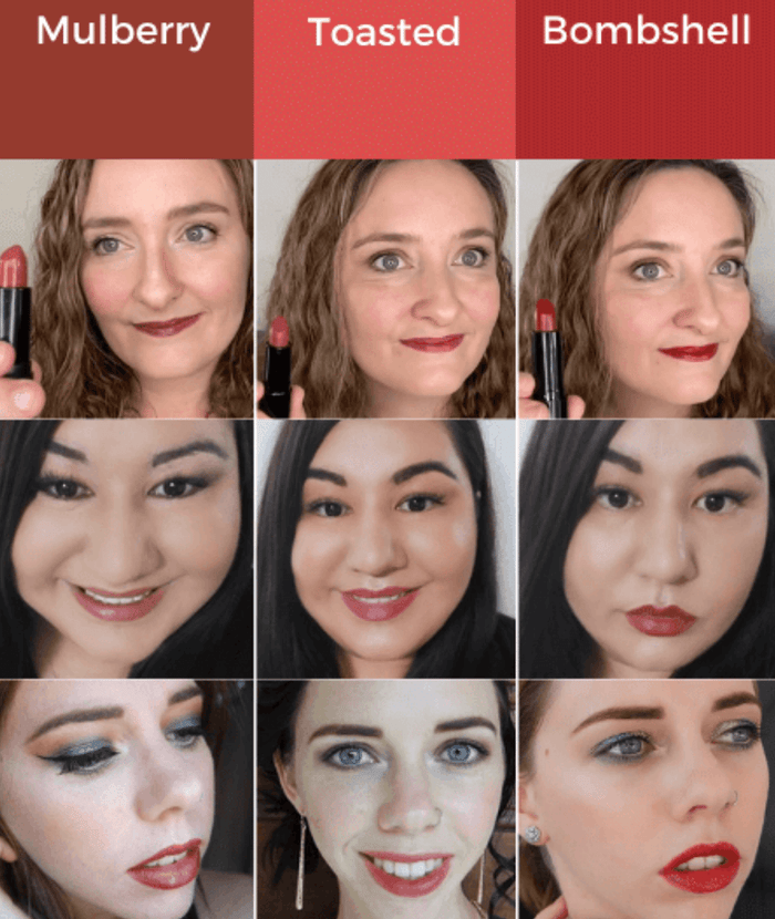 Organic Lipstick Taster Sample Kit| Titanium Dioxide + Mica Free Lipstick