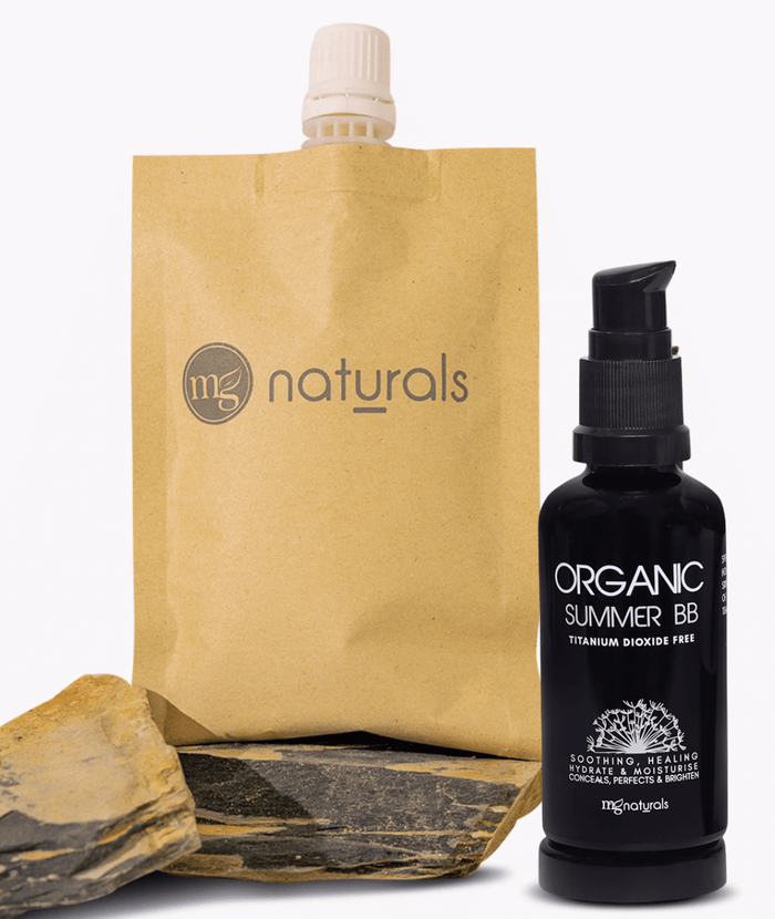 Organic Summer BB Cream Refill for glass bottles | Titanium dioxide free makeup
