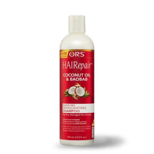 ORS Hair Repair Coconut and Baobab Invigorating Shampoo 12.5oz