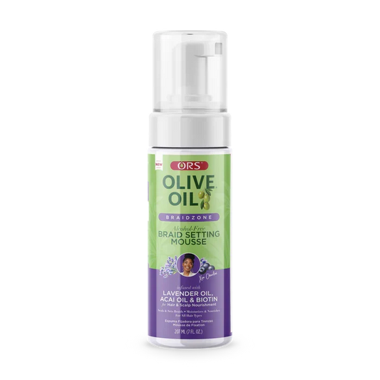 ORS Olive Oil Braidzone Alcohol Free Setting Mousse 207ml (7oz)