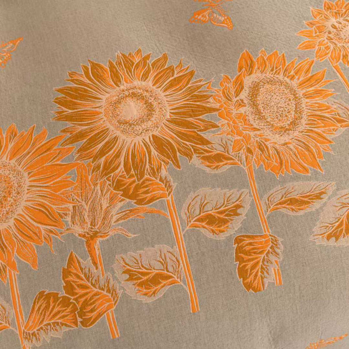 Sunflower Butterfly Cotton Gauze Bedding Set(4PCS) - image 5