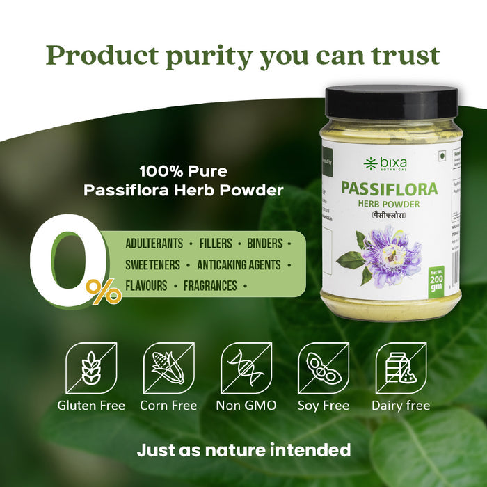 Passiflora Herb Powder ( Passiflora Foetida )