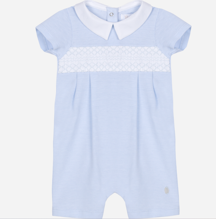 PATACHOU Blue jersey romper