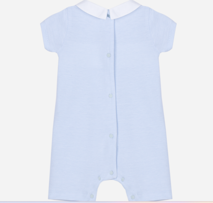 PATACHOU Blue jersey romper
