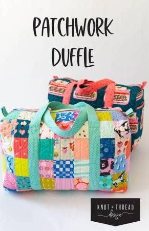 Patchwork Duffle Sewing Pattern