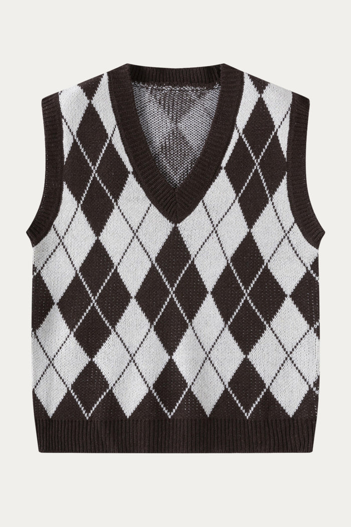 V-neck-sweater-vest