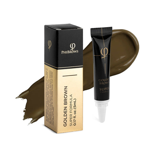 PhiBrows Golden Brown SUPER Pigment 5ml E