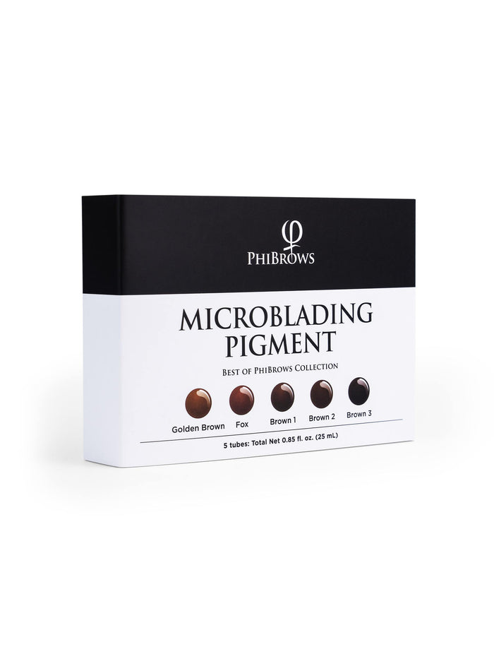 PhiBrows Microblading Pigment Set