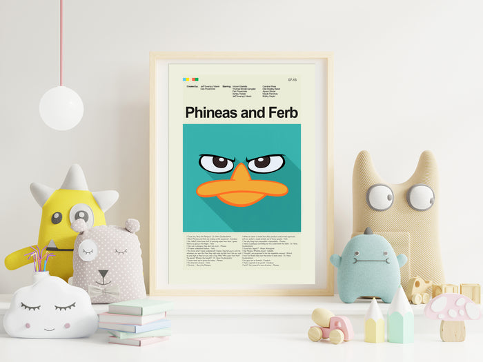 Phineas and Ferb | DIGITAL ARTWORK DOWNLOAD