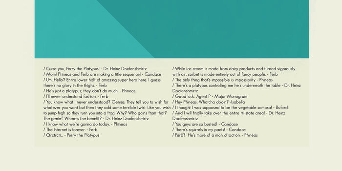 Phineas and Ferb | DIGITAL ARTWORK DOWNLOAD