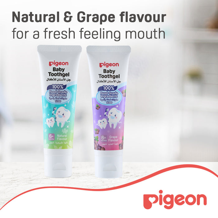 Pigeon Baby Toothgel Grape Flavor 45g - (78311),  Oral Care