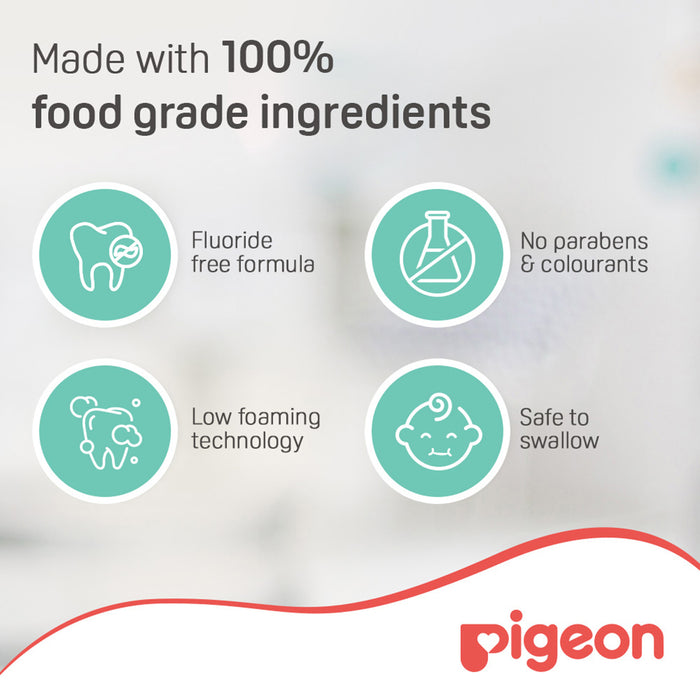 Pigeon Baby Toothgel Natural Flavor 45g - (78310), Oral Care