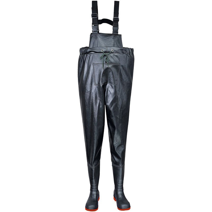 Portwest FW74 Black Safety Chest Wader S5 FO SR