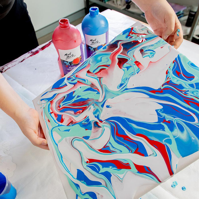 Pouring Acrylic Paint Premium 1L Bottle - Titanium White