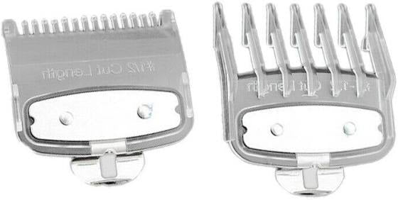 Premium Clipper Guide Set (0.5, 1.5) - Transparent