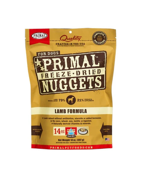 Primal Freeze-Dried Lamb Formula